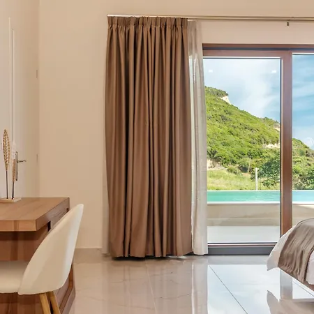 Vasillis-heated Swimming Pool With Infinity View Villa *